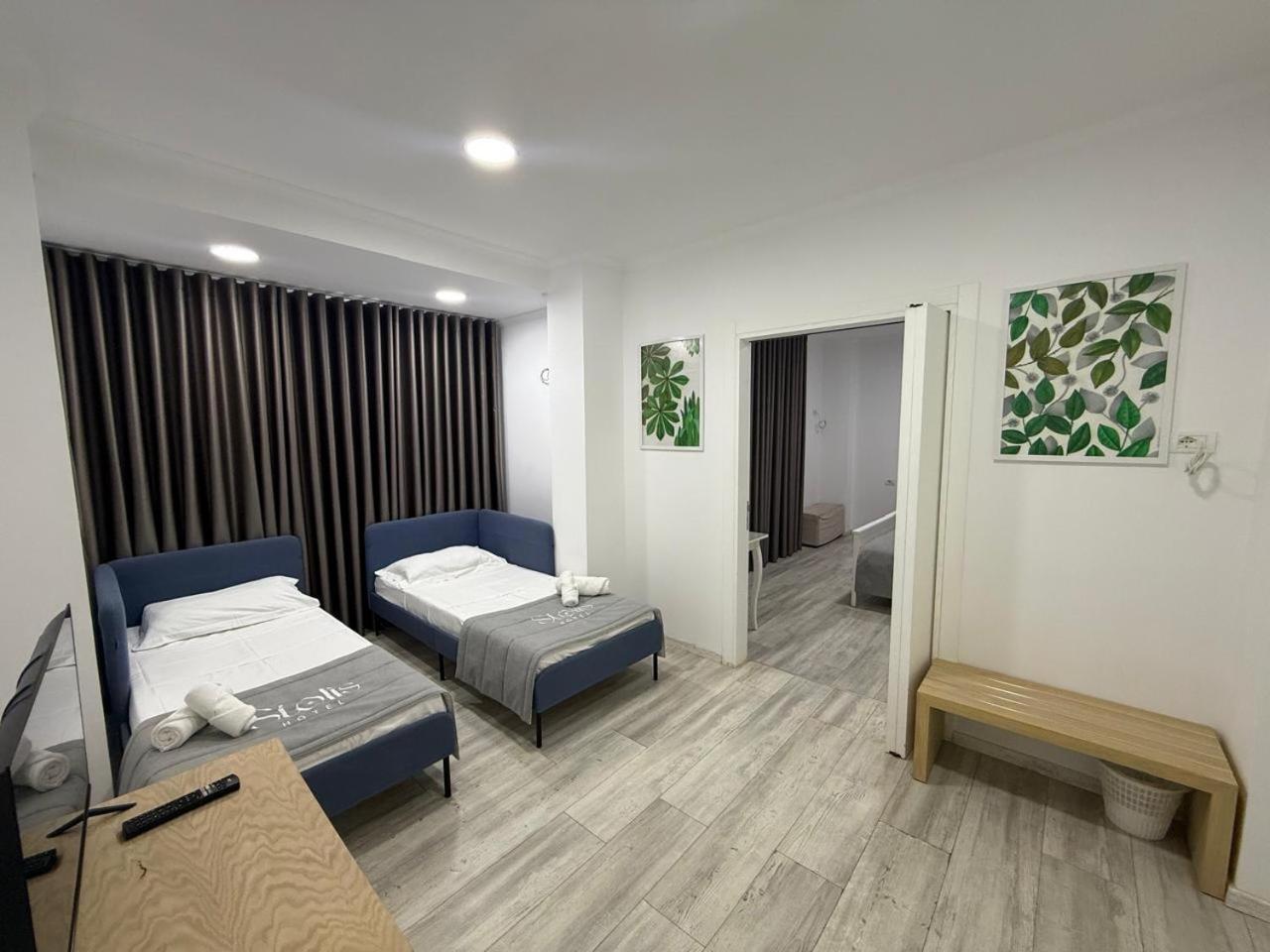 Hotel Stolis Himare Buitenkant foto